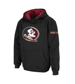 Stadium Athletic, Big Boys Black Florida State Seminoles Big Logo Pullover Hoodie