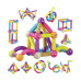 -Kids Toy Magnetic Stix Stick -68 PCS 3D Building Blocks STEM Construction