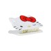 & Friends Hello Kitty Face With Bow Cosplay Hair Clip