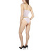Women's 2 Piece Harlow Floral Lace Bustier and Panty Lingerie Set