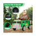 12V Battery Powered Electric Vehicle with Remote Control and Trash Bin