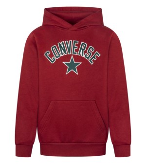 Converse, Big Boys Arch Graphic Fleece Pullover Hoodie
