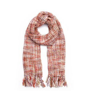 Feelgoodz, Artisan Woven Stella 100% Recycled Acrylic Multi Colored Winter Scarf