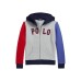 Big Boys Baseball-Logo Fleece Full-Zip Hoodie