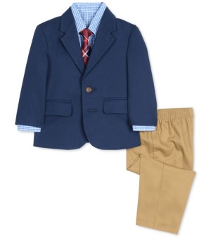 Nautica, Baby Boys 4-Pc. Jacket, Shirt, Pants & Necktie Set
