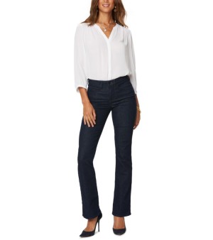 NYDJ, Barbara Bootcut High-Rise Tummy-Control Denim Jeans