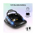 12V Kids Bumper Car Ride on Toy with Remote Control and 360 Degree Spin Rotation