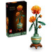 Icons Chrysanthemum Flower Décor 10368 Building Set, 278 Pieces