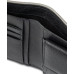 Men's Leather Global Bifold Coin Pocket Wallet with Contrast Color Edge