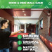 - Hook and Ring Game - Guitar Game Room Wall Decor - Stylish Folding Design - Weather Resistant - Easy Adjust String