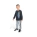 Little and Toddler Boys Long Sleeve Cotton Tee and Fleece Jogger, 2-Piece Set 