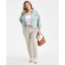 Plus Size Denim Jacket