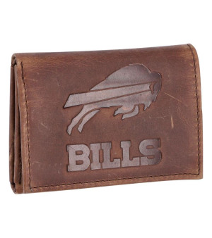 Evergreen Enterprises, Men's Buffalo Bills Leather Team Tri-Fold Wallet