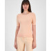 Women's Fine-Rib Crewneck Sweater T-Shirt