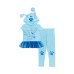 & You! Cosplay Costume T-Shirt Dress Leggings