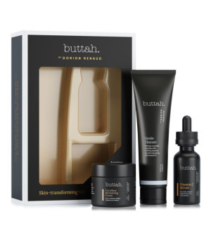 Buttah Skin, 3-pc Skin Transforming Kit with CocoShea Revitalizing Cream