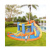13.7' x 11.8' x 6.2' Outdoor Inflated Castle Splashing, Slide & Climb