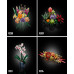 Icons 10313 Wildflower Bouquet Adult Toy Floral Building Set