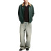 Men's Artificial Leather Flight Jacket