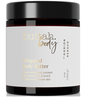 Buttah Skin, Whipped Body Butter, 4-oz.