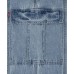 Big Girls Denim Parachute Cargo Pants