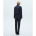 Women's Chalk-Stripe Straight Trousers