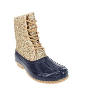 Sugar, Women's Skylar Glitter Duck Boots