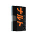 Men's Kanji Name Black Metal Minimalist Card Holder