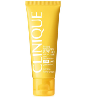 Clinique, Broad Spectrum SPF 30 Sunscreen Oil-Free Face Cream, 1.7 oz.