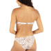 Juniors' Cheetah Print Bandeau Bikini Top & Bottoms