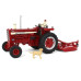 1/16 Big Farm Farmall Tractor with Mower & Figures