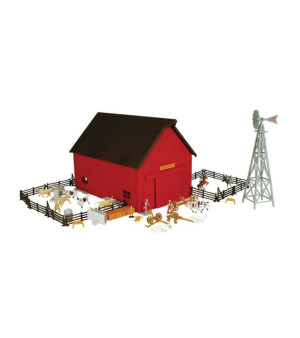 TOMY, 1/64 ERTL Western Ranch Play Set with Accessories