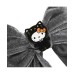 & Friends Halloween 3-Piece Hair Clip Bow Set