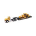 1/87 Caterpillar CT660 Day Cab with Lowboy Trailer & Motor Grader