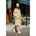 Bellemere Women's Beige Wool Coat