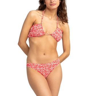 Roxy, Juniors' Margarita Bandeau Halter-Neck Bikini Top & Hipster Bikini Bottoms
