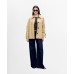 Women's Buttoned Cotton Parka Coat