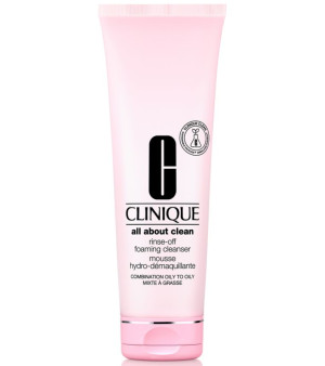 Clinique, Jumbo All About Clean™ Rinse-Off Foaming Cleanser, 8.5 oz.