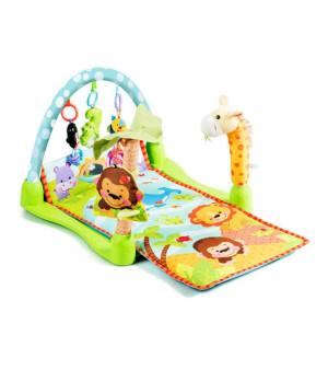 Costway, 4-in-1 Baby Activity Play Mat Activity Center w/3 Hanging Toys