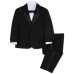 Baby Boys Tuxedo Suit, Shirt and Bowtie, 4 Piece Set
