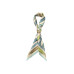 Bag Strap Print Silk Square Scarf
