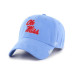 47 Brand Women's Powder Blue Ole Miss Rebels Miata Clean Up Adjustable Hat