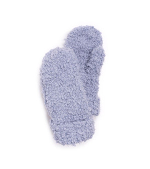 MUK LUKS, Women's Popcorn Mitten, Moonstone, One Size