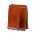 Men's Leather Money Clip with pocket