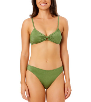 Salt + Cove, Juniors' Lurex Twist-Front Bralette Bikini Top & Scrunch Hipster Bottoms, Exclusively for Macy's