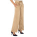 Women's Belted Paper-Bag-Waist Wide-Leg Pants