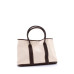 Pre-Owned Hermes 36 Garden Party Tote Toile and Leather