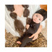 Baby Girls Baby Turban - Black
