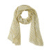 100% Silk Geo Print Scarf