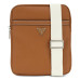 Men's Saffiano Crossbody Logo Bag